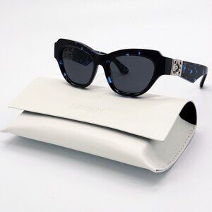 NEW BURBERRY SUNGLASSES BLACK HAVANA WOMEN BE4423 4111/87 BURBERRY BE4423 411187